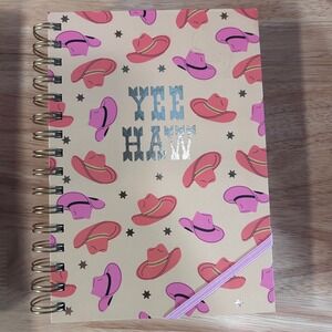 Chunky Spiral Notebook A5 Yee Haw Cowboy Hat Design 158 Sheets New
